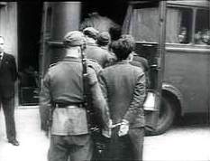 German military court trial of French resistance members